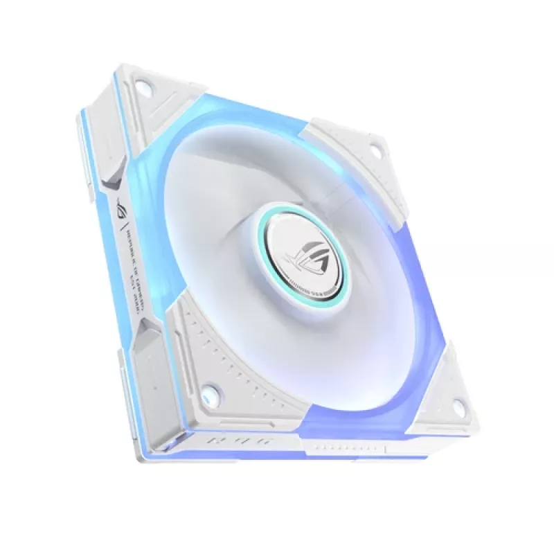 ASUS ROG Eurux GR120 ARGB Reverse Fan White Edition, 120 mm, pojedynczy zestaw