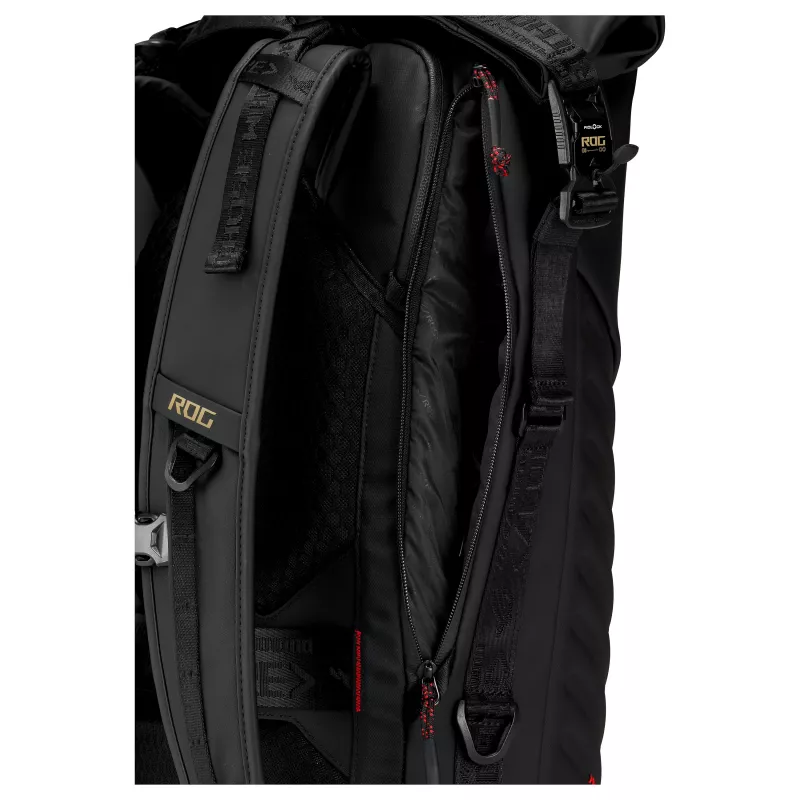 ASUS ROG Slash Plecak BP3802 Edition 20 - 16L wodoodporny plecak Cordura na laptopa do 17,3 cala, czarny