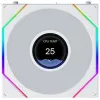 Lian Li UNI FAN TL LCD FLEX Wireless ARGB Reverse Blade 120mm Wentylator - Biały
