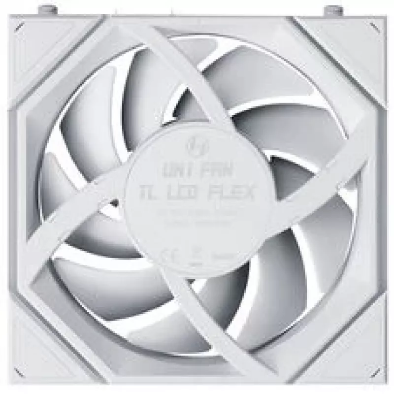 Lian Li UNI FAN TL LCD FLEX Wireless ARGB Reverse Blade 120mm Wentylator - Biały