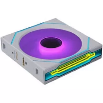 Lian Li UNI FAN SL-INF FLEX Wireless ARGB Reverse Blade 120mm Wentylator - Biały