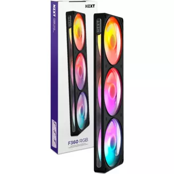 NZXT F360 RGB 360mm All-in-One chłodzenie cieczą CPU - Czarny