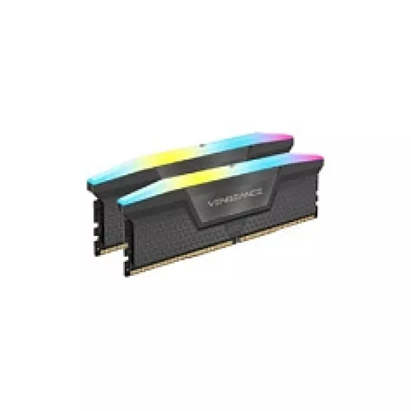 CORSAIR Vengeance RGB Grey 32GB (2x16GB) DDR5 6000MHz CL38 AMD EXPO Zestaw pamięci