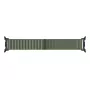 Samsung Fabric Band S/M Olive do Galaxy Watch9 i Watch8 - tkany nylon, rzep, 20mm szybkie zwalnianie