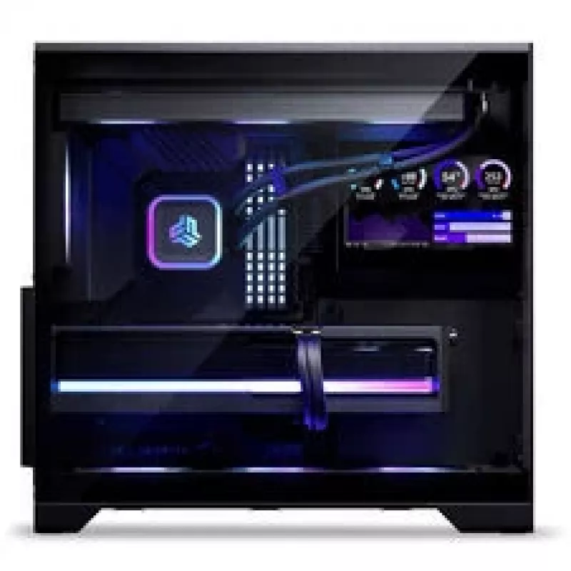 Obudowa PC Midi-Tower Phanteks XT V5 LCD, ATX, 7-calowy LCD, szkło hartowane - czarna