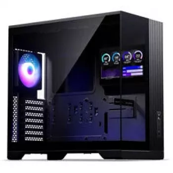 Obudowa PC Midi-Tower Phanteks XT V5 LCD, ATX, 7-calowy LCD, szkło hartowane - czarna