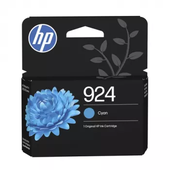 HP 924 Oryginalny wkład atramentowy w kolorze cyjan - 6 ml - OfficeJet Pro 8120e, 8122e, 8125e, 8130e, 8134e, 8135e, 8138e, 8139e