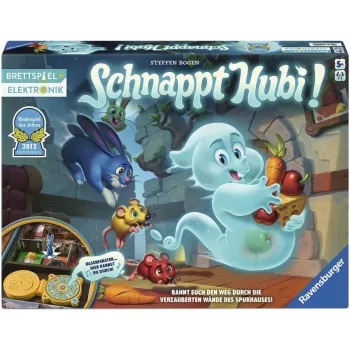 Ravensburger Schnappt Hubi! Elektroniczna kooperacyjna gra planszowa dla dzieci - Zwycięzca Kinderspiel des Jahres 2012