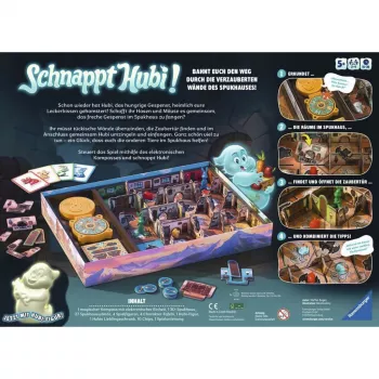 Ravensburger Schnappt Hubi! Elektroniczna kooperacyjna gra planszowa dla dzieci - Zwycięzca Kinderspiel des Jahres 2012