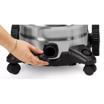 Einhell TC-VC 3055 SA Odkurzacz mokry i suchy z gniazdkiem elektrycznym, 55L zbiornik ze stali nierdzewnej, 1500W