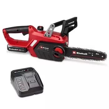 Einhell GE-LC 18/25-1 Li Kit Akumulatorowa Piła Łańcuchowa z Baterią 3.0 Ah i Ładowarką