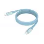 ANSMANN Magnetyczny kabel USB-C silikonowy 120cm niebieski