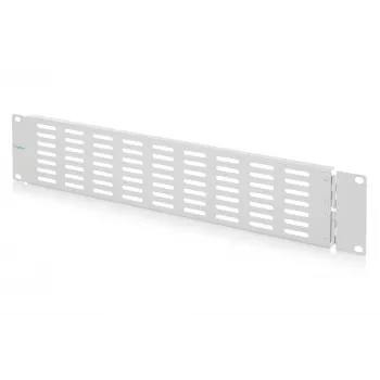 DIGITUS DN-97694 1U 19-calowy uchylny panel zaślepiający z wentylacją i szybkozłączką, RAL 7035 szary