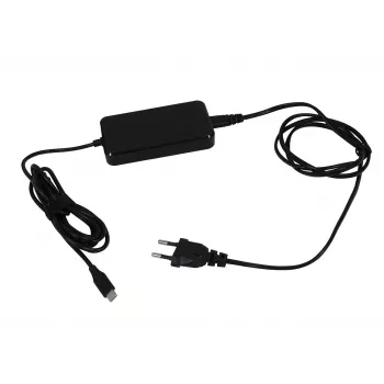 ALLNET 90W USB-C GaN PD zasilacz sieciowy z kablem 2,8 m - czarny
