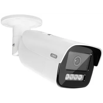 ABUS 4 MP IP kamera bullet, obiektyw 4 mm, IR i światło białe, IP67, IK10
