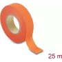 Taśma materiałowa Delock 25 m x 19 mm, zrywalna, samoprzylepna, pomarańczowa