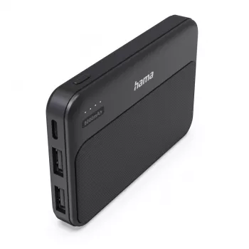 Hama Power Pack Pocket 5 5000 mAh 2X USB-A Antracyt