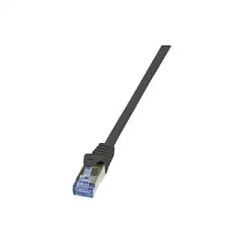 LogiLink PrimeLine Cat.6 U/UTP Kabel krosowy RJ-45 Wtyk męski do Wtyku męskiego, 0,5 m, Szary