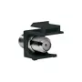 LogiLink NK0018B Keystone F-Type 75 Ohm złączka żeńska-żeńska, czarna