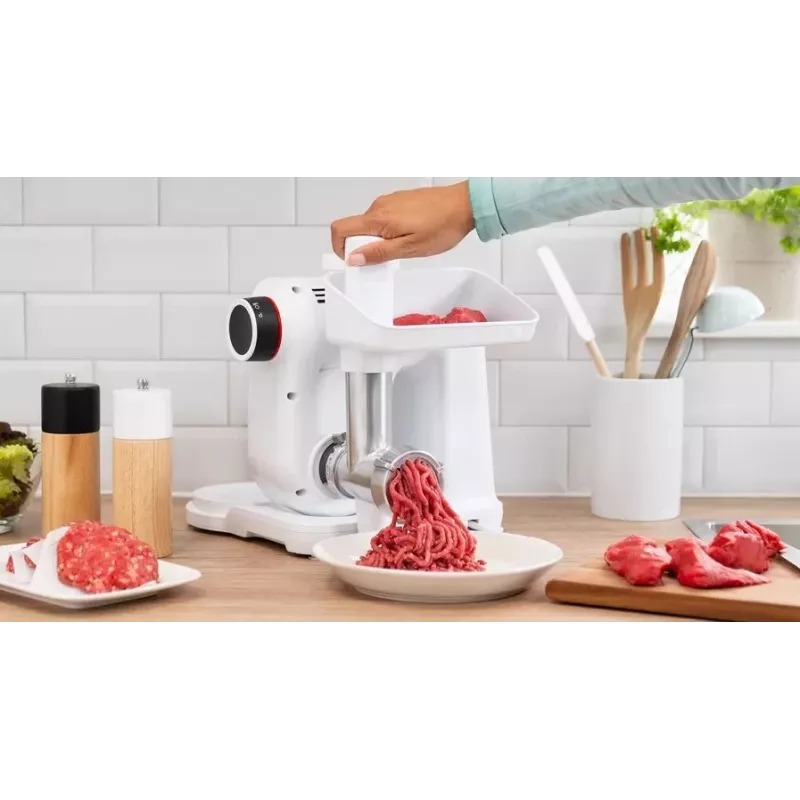 Bosch MUZS2FWW Nakładka do mielenia mięsa do maszyn kuchennych MUM2/MUM5 - Biała