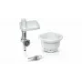 Bosch MUZS2BS Nakładka do mielenia do maszyn kuchennych MUM Series 2 i 5 – ostrze ze stali nierdzewnej, tarcza 4,5 mm, nakładki do kiełbas i kibbeh