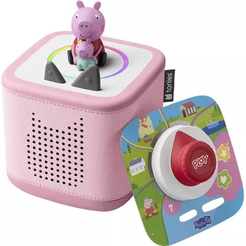 Tonies Toniebox 2 Różowy zestaw startowy z Peppą Pig