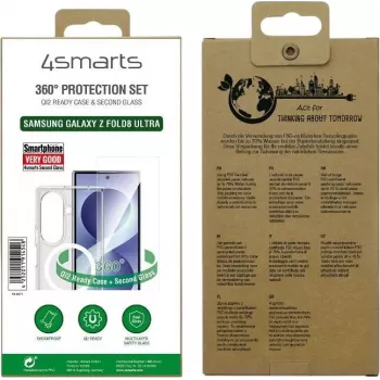 4smarts 360° Protection Set do Samsung Galaxy Z Fold8 Ultra – Etui, Szkło hartowane i folia wewnętrzna
