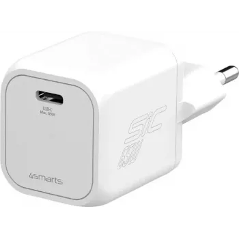 4smarts PDPlug SiC 45W USB-C Ładowarka ścienna Biała