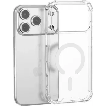 4SMARTS Hybrydowe etui Ibiza do Apple iPhone 18 Pro Max / 17 Pro Max MagSafe - Przezroczyste
