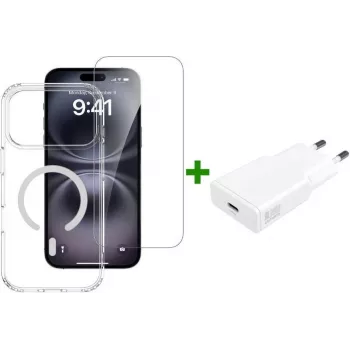 4SMARTS 3-w-1 Premium Zestaw Startowy do Apple iPhone 18 Pro Max / 17 Pro