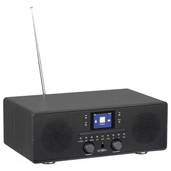 Reflexion HRA23INT DAB+ / FM / Radio internetowe z Bluetooth, Spotify Connect, 2,4-calowy kolorowy wyświetlacz TFT, 2 x 5 W głośniki stereo, czarny