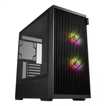 Fortron M330 Obudowa Mini Tower ze Szkłem Hartowanym, Czarna