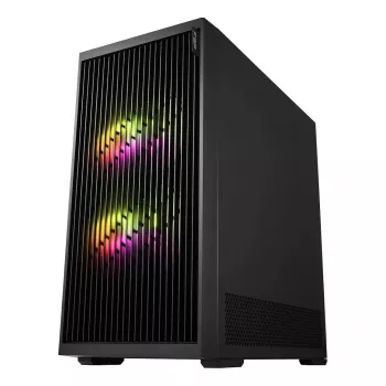 Fortron M330 Obudowa Mini Tower ze Szkłem Hartowanym, Czarna