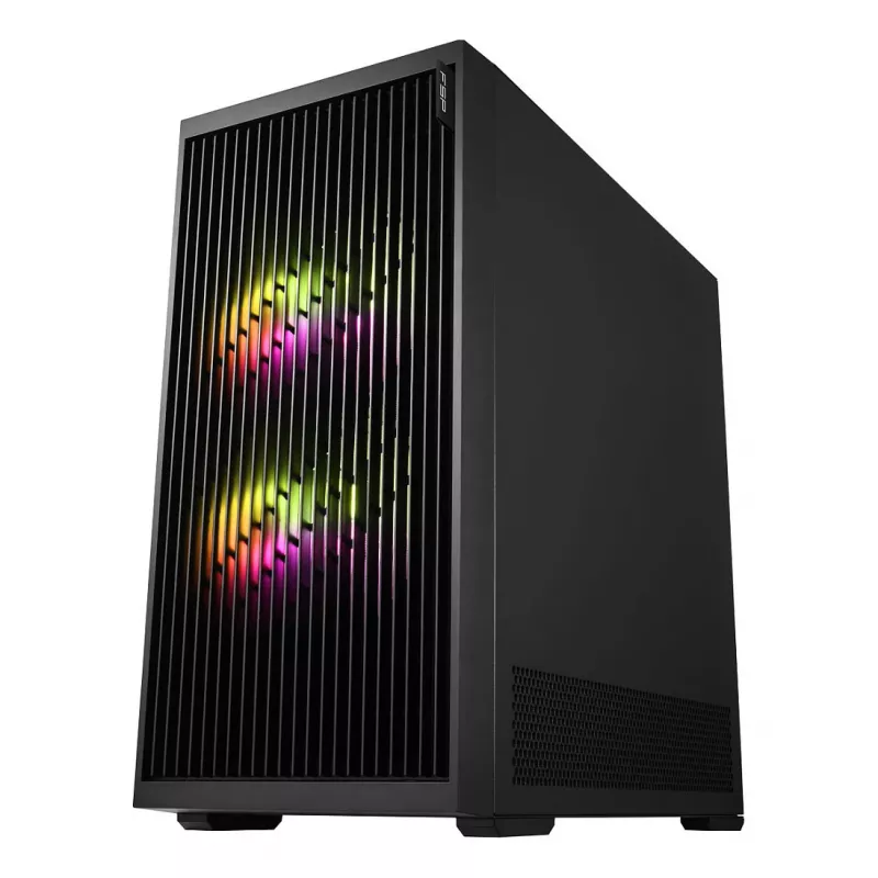 Fortron M330 Obudowa Mini Tower ze Szkłem Hartowanym, Czarna