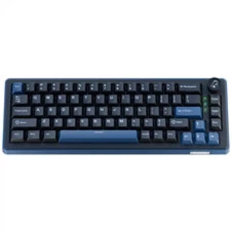 Ducky OK-M 65 Klawiatura gamingowa, 65%, Hot-Swappable, RGB, ANSI - Przełączniki KTT Wine Red