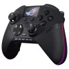 ASUS ROG Raikiri II Pro Kontroler do gier PC - tryb potrójny (USB-C, 2.4GHz RF, Bluetooth 5.0), wyświetlacz OLED, 4 programowalne łopatki, ESS DAC, czarny