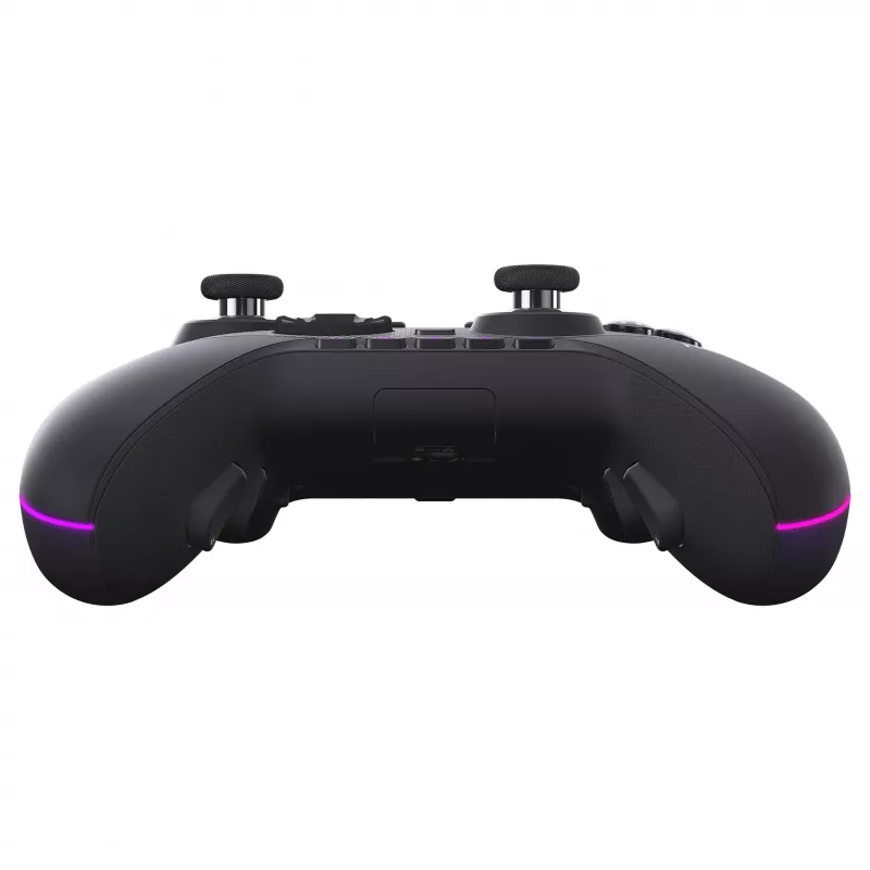 ASUS ROG Raikiri II Pro Kontroler do gier PC - tryb potrójny (USB-C, 2.4GHz RF, Bluetooth 5.0), wyświetlacz OLED, 4 programowalne łopatki, ESS DAC, czarny