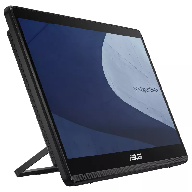 ASUS ExpertCenter E1 E1600WKAT-BMR185M All-in-One PC - 15,6 inch HD ekran dotykowy, Intel Celeron N4500, 8GB RAM, 128GB SSD, bez systemu, czarny