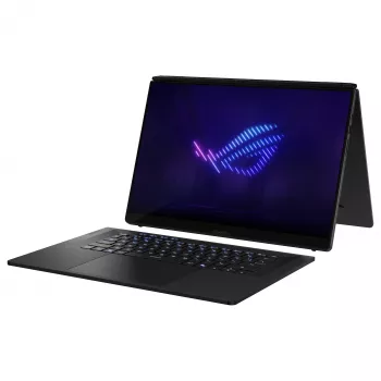ASUS ROG Zephyrus Duo 16 (2025) GX651, Intel Core Ultra 9 386H, 32GB RAM, 2TB SSD, NVIDIA GeForce RTX 5070 Ti, 16 inch QHD+ 240Hz Mini LED, 14 inch ScreenPad Plus, Windows 11 Home, Eclipse Gray, klawiatura niemiecka