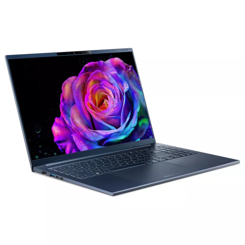 Laptop Acer Swift Go 16 AI SFG16-A71-R6NG Copilot+ PC, 16 cali WUXGA OLED, AMD Ryzen AI 7 445, 16GB LPDDR5x, 512GB SSD, Windows 11 Home