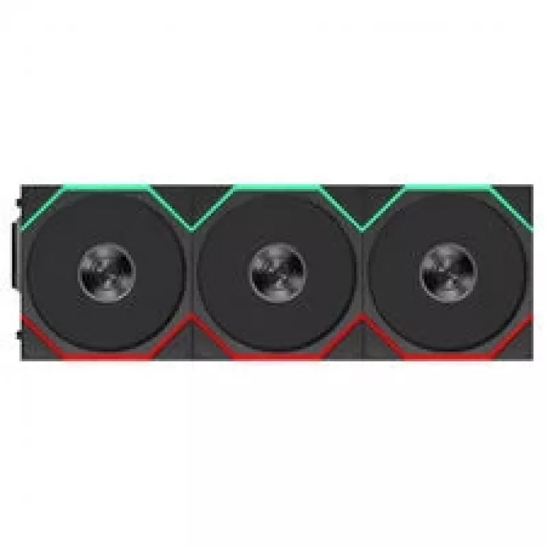 Lian Li UNI FAN TL FLEX Wireless ARGB Reverse Blade 120mm Wentylator 3 szt. z kontrolerem, czarny