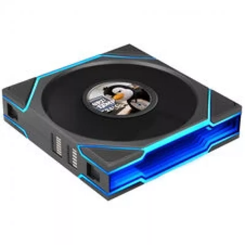 Lian Li UNI FAN TL LCD FLEX Wireless 120mm ARGB LCD Wentylator - Czarny, 3 szt. z kontrolerem