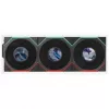 Lian Li UNI FAN TL LCD FLEX Wireless ARGB Reverse Blade 120mm Wentylator 3 szt. z kontrolerem, czarny