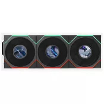 Lian Li UNI FAN TL LCD FLEX Wireless ARGB Reverse Blade 120mm Wentylator 3 szt. z kontrolerem, czarny