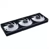 Lian Li UNI FAN CL FLEX Wireless PWM ARGB 120mm wentylator obudowy, czarny, zestaw 3 szt. z kontrolerem