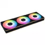 Lian Li UNI FAN CL FLEX Wireless ARGB Reverse Blade 120mm PWM Wentylator 3 szt. z kontrolerem, czarny