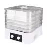 MEO MR-768 MAESTRO Suszarka do żywności do warzyw i owoców, 520 W, 5 tacek, regulowana temperatura 35-70°C, timer do 48h, biała i przezroczysta