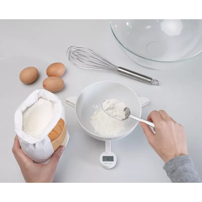 Joseph Joseph TriScale Cyfrowa Biała Waga Kuchenna