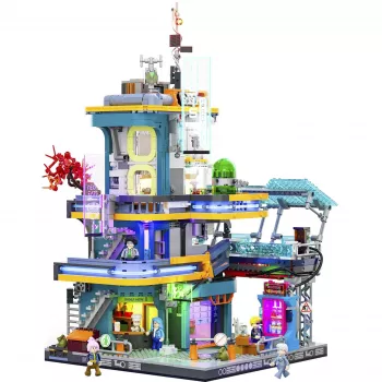 LUMIBRICKS Cyberpunk Neoncity - Apartament 1000-elementowe Puzzle