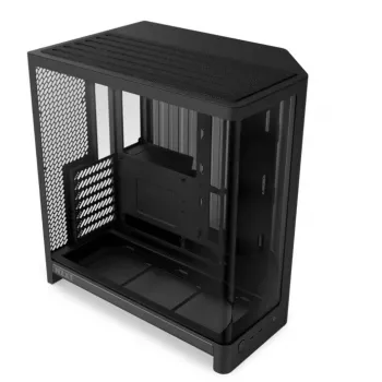 NZXT H6 2026 Mid-Tower Airflow Gaming Case Czarny Szkło hartowane